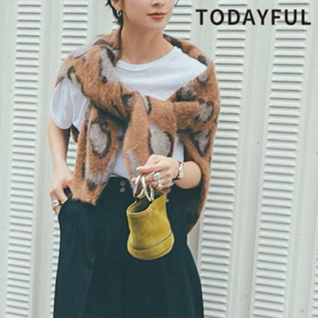 TODAYFUL(トゥデイフル)のTODAYFUL Leopard Mohair Cardigan  メンズのトップス(カーディガン)の商品写真