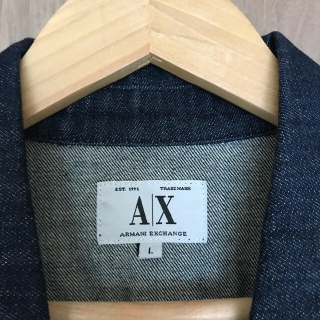 ARMANI EXCHANGE(アルマーニエクスチェンジ)のアルマーニエクスチェンジ デニムジャケット メンズ メンズのジャケット/アウター(Gジャン/デニムジャケット)の商品写真