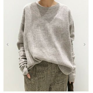 アパルトモンドゥーズィエムクラス(L'Appartement DEUXIEME CLASSE)のL'Appartement  THERMAL KNIT ベージュ(ニット/セーター)