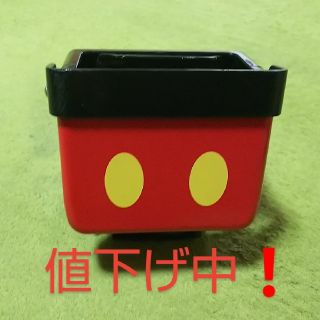 ミッキーマウス(ミッキーマウス)の《値下げ中》ミッキー  ドリンクホルダー(ベビーカー用アクセサリー)