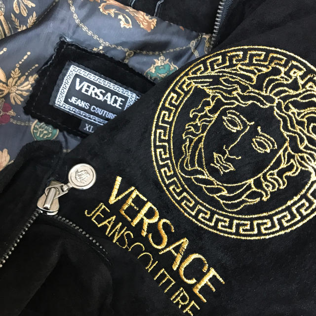 A.VARSECE◼️ビンテージ◼️ヴェルサーチ・ジャケット◼️怪物 A.VARSECE◼️ビンテージ◼️ヴェルサーチ・ジャケット◼️怪物