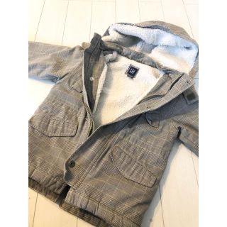 ベビーギャップ(babyGAP)の【美品】baby gap ボアコート　100〜110cm 定価約10,000円(コート)