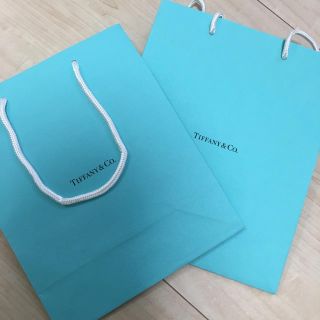 ティファニー(Tiffany & Co.)のショップ袋2枚(ショップ袋)