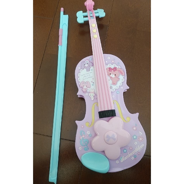 サンリオ(サンリオ)のぼんぼんりぼん バイオリン キッズ/ベビー/マタニティのおもちゃ(楽器のおもちゃ)の商品写真