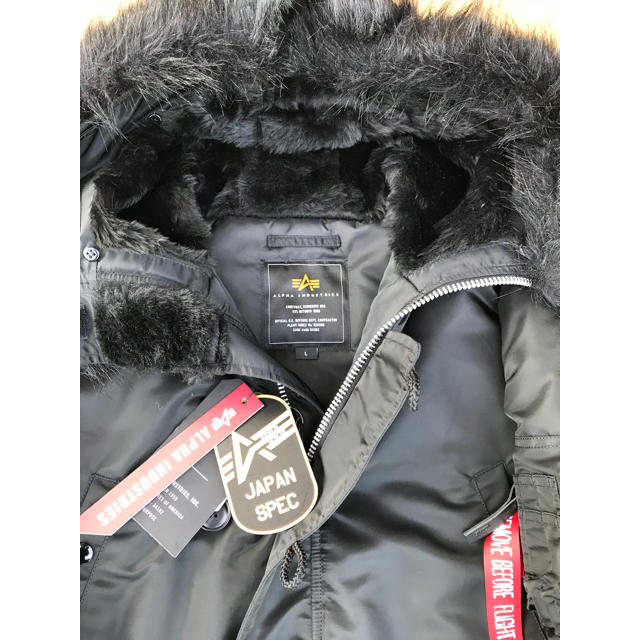 ALPHA INDUSTRIES(アルファインダストリーズ)のALPHA N-3Bタイトジャケット メンズのジャケット/アウター(フライトジャケット)の商品写真