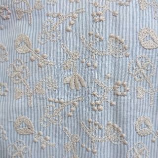 mina perhonen - C&S field of flower/stripe grayish blueの通販 by