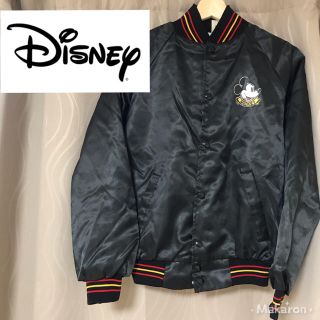 ディズニー(Disney)のUSA製 90年代 ミッキーマウス スタジャン(スタジャン)