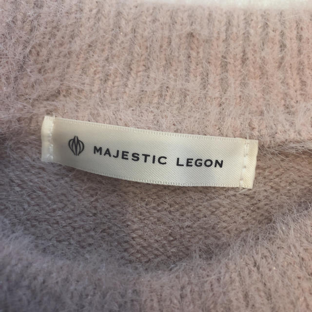 MAJESTIC LEGON(マジェスティックレゴン)のニットワンピース♡マジェスティックレゴン レディースのワンピース(ひざ丈ワンピース)の商品写真