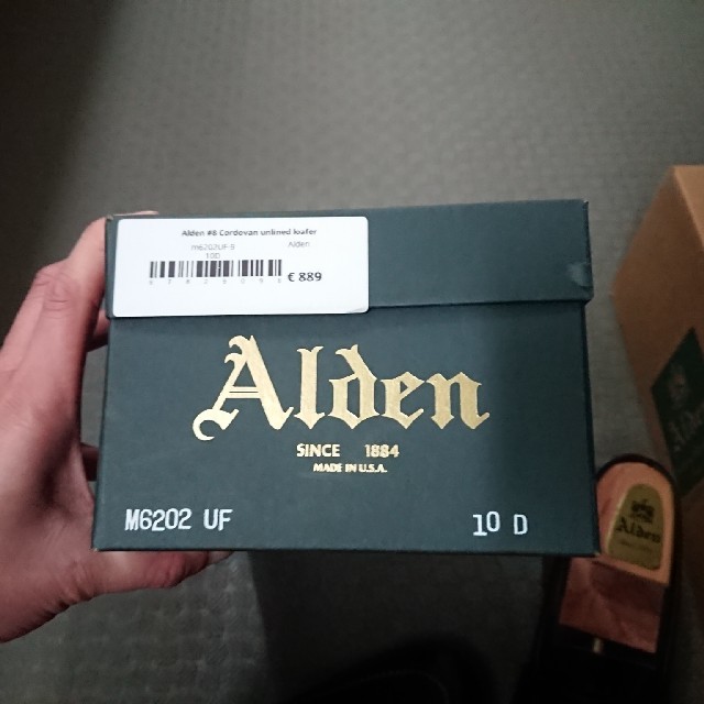 Alden(オールデン)の【値下げ】 オールデン  アンラインドローファー メンズの靴/シューズ(ドレス/ビジネス)の商品写真