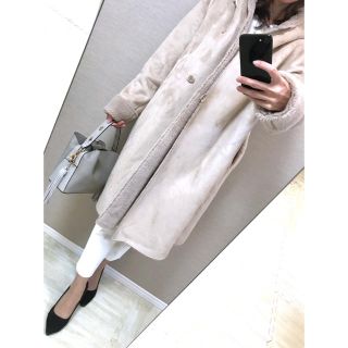 アーバンリサーチロッソ(URBAN RESEARCH ROSSO)の【美品✨】定価26,000円❤️アーバンリサーチロッソ✨サイズフリー✨ムートン(ムートンコート)