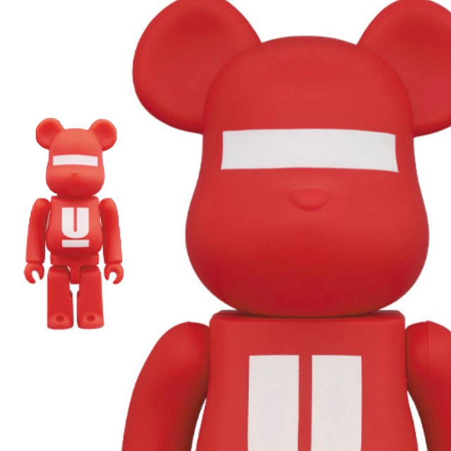 UNDERCOVER(アンダーカバー)のBE@RBRICK UNDERCOVER LOGO 100％ & 400％ エンタメ/ホビーのフィギュア(その他)の商品写真