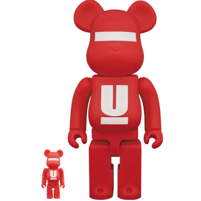 UNDERCOVER(アンダーカバー)のBE@RBRICK UNDERCOVER LOGO 100％ & 400％ エンタメ/ホビーのフィギュア(その他)の商品写真