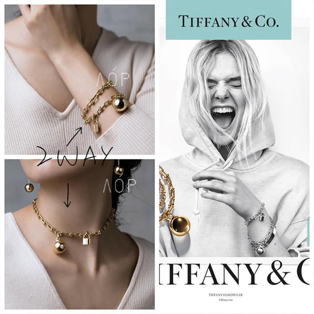 Tiffany ティファニー ハードウェア ラップネックレスブレスレット ピアス Tiffany ティファニー ハードウェア ラップネックレスブレスレット ピアス