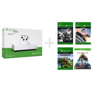 マイクロソフト(Microsoft)のXbox One S 1 TB All Digital Edition (家庭用ゲーム機本体)