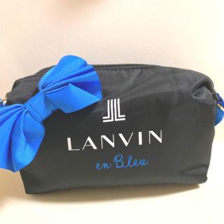 ランバンオンブルー(LANVIN en Bleu)の未使用 ポーチ LANVIN en Bleu(ポーチ)