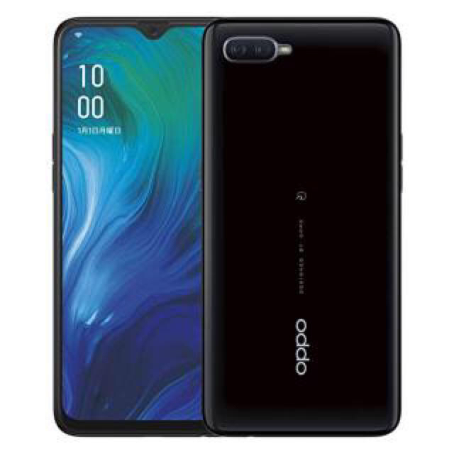 ○お値下げ/未開封○ OPPO Reno A  64GB ブラック simフリーOPPORenoA64GB