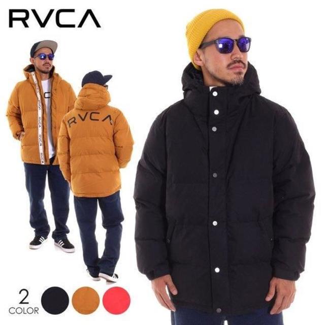 RVCA   レア未使用ルーカ RVCA PUFFA JACKET ダウンブラックLの通販