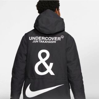 ナイキ(NIKE)の黒　NIKE X UNDERCOVER 3レイヤー フィッシュテール ジャケット(ナイロンジャケット)