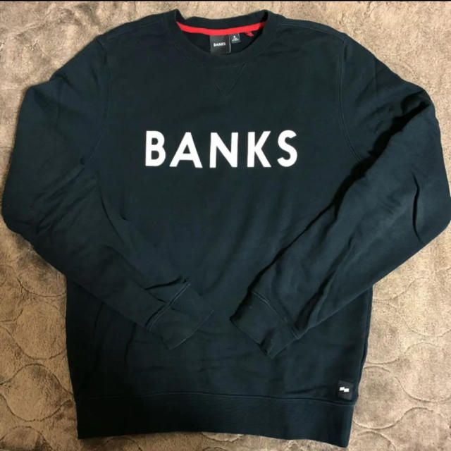 BANKS メンズトレーナー　美品