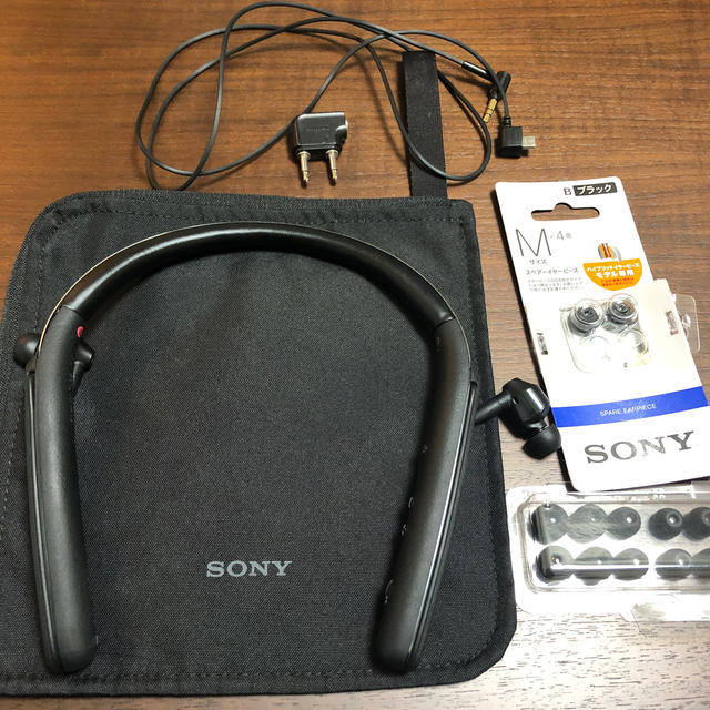 【予約受付中】 SONY - WI-1000X SONY ノイズキャンセリングイヤホン ヘッドフォン/イヤフォン