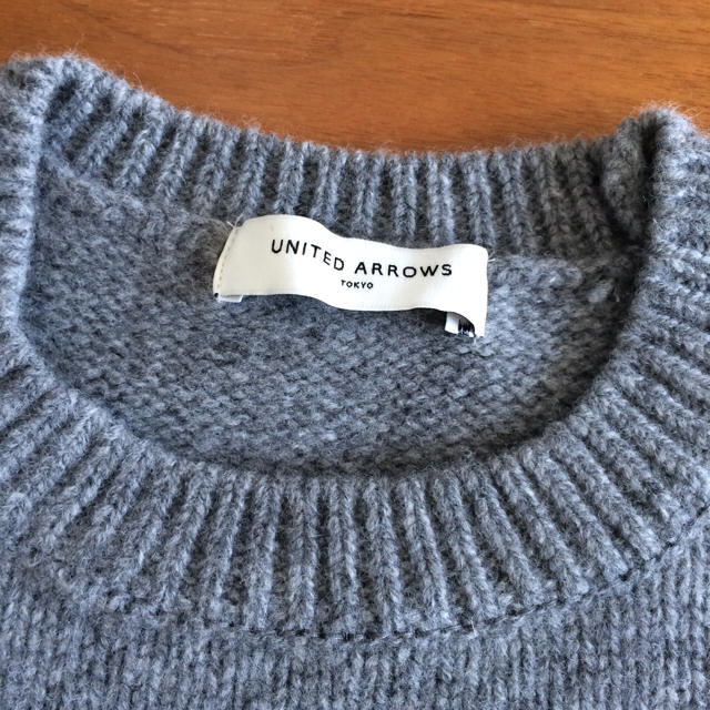 UNITED ARROWS(ユナイテッドアローズ)のアローズオリジナルのグレーニット レディースのトップス(ニット/セーター)の商品写真