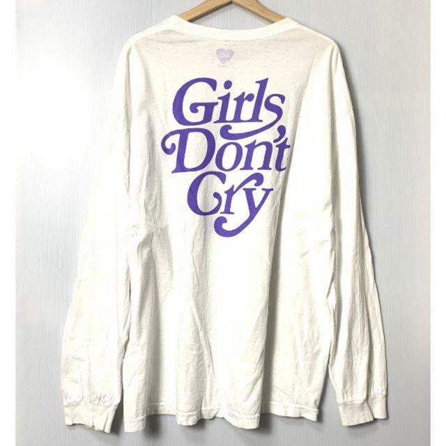 girl's don't cry ロンTEE パープル　L