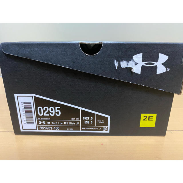 UNDER ARMOUR(アンダーアーマー)の新品 アンダーアーマー スパイク 野球 UNDER ARMOUR 27.5cm スポーツ/アウトドアの野球(シューズ)の商品写真