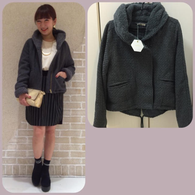 mystic - 新品♡ミスティック フードボアコート