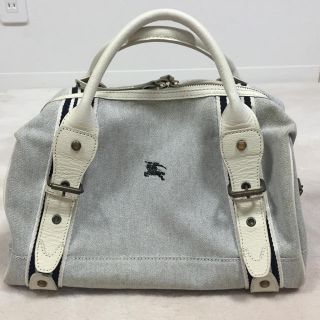 BURBERRY(ボストンバッグ ・ ブルー・ネイビー/青色系)の BURBERRY(ボストンバッグ ・ ブルー・ネイビー/青色系)の