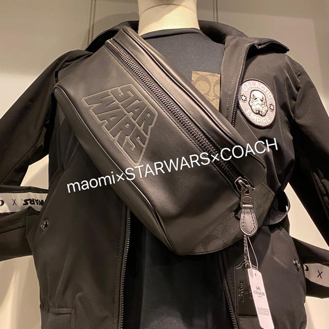 COACH×STARWARSクロスボディバッグ　メンズ　新品コーチスターウォーズ