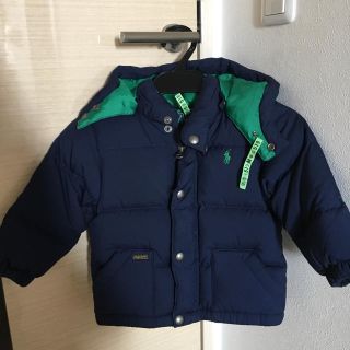 ラルフローレン(Ralph Lauren)の値下げラルフローレン ベビー キッズ 男の子 90 ダウン アウター バイカラー(ジャケット/上着)