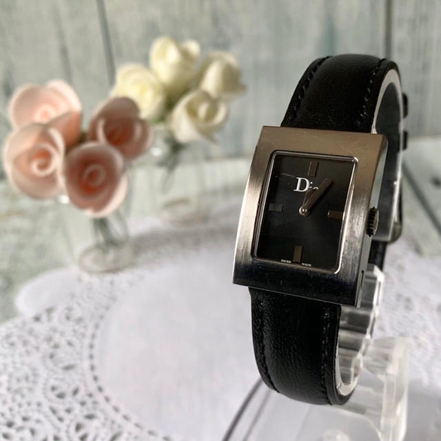 【電池交換済み】Christian Dior ディオール 腕時計 D78-100