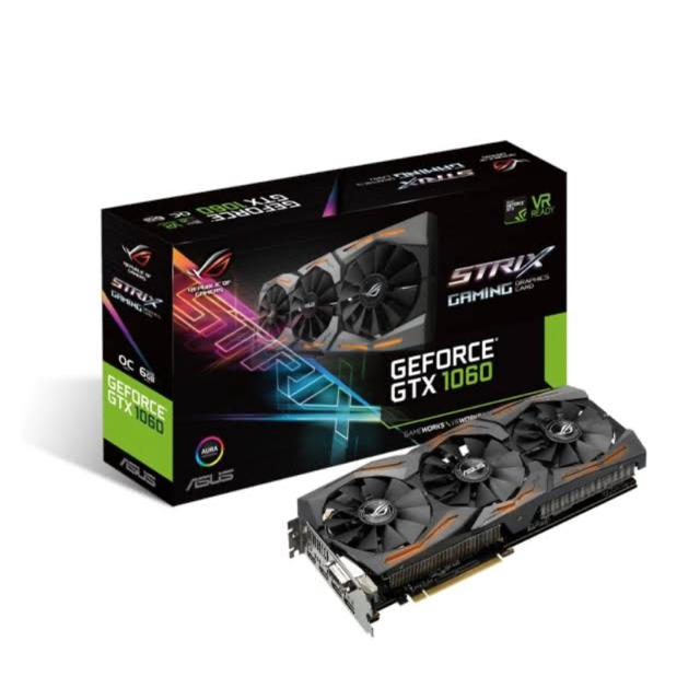 gtx1060 ASUS strixモデルPCパーツ