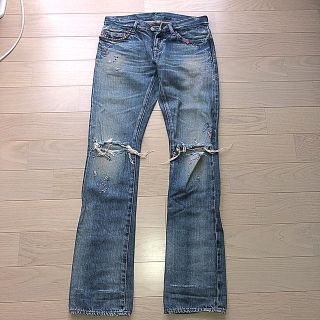 ヒステリックグラマー(HYSTERIC GLAMOUR)のダメージジーンズ　ヒステリックグラマー　断捨離&値下げ中☆(デニム/ジーンズ)