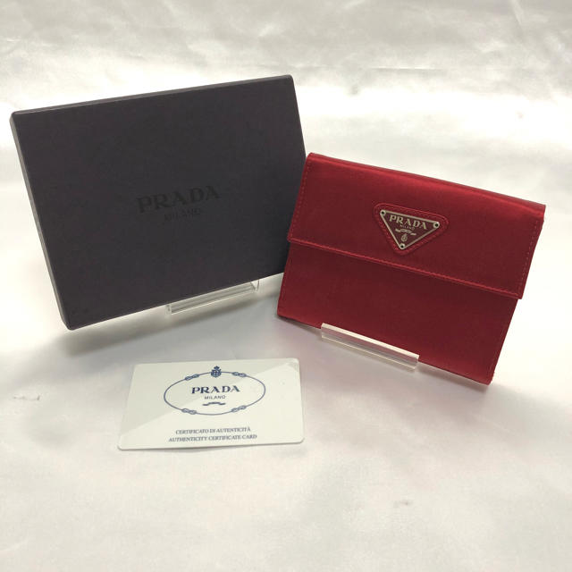 美品　PRADA 財布　RUBNO