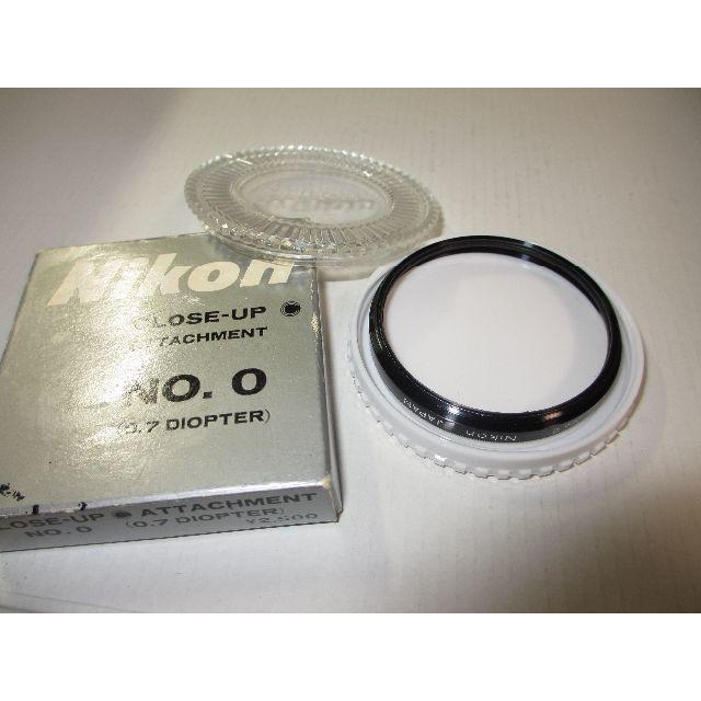 Nikon(ニコン)の【NIKON CLOSE-UP ATTACHMENT】No.0 【中古品】 スマホ/家電/カメラのカメラ(フィルター)の商品写真