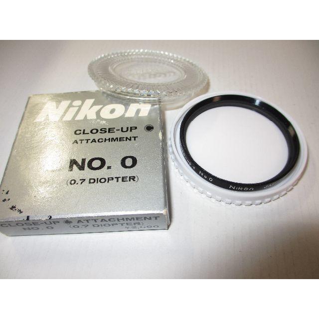 Nikon(ニコン)の【NIKON CLOSE-UP ATTACHMENT】No.0 【中古品】 スマホ/家電/カメラのカメラ(フィルター)の商品写真