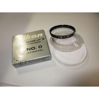 ニコン(Nikon)の【NIKON CLOSE-UP ATTACHMENT】No.0 【中古品】(フィルター)