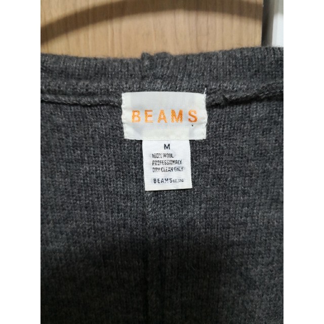 BEAMS(ビームス)の値下げ　ビームス BEAMS ダッフルコート グレー サイズM メンズのジャケット/アウター(ダッフルコート)の商品写真