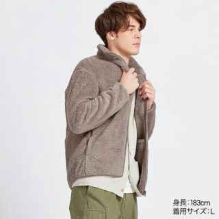 ユニクロ(UNIQLO)の完売 ユニクロ ファーリーフリース ベージュ(その他)