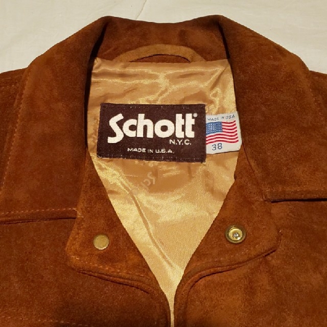 schott - SchottスエードOld トラッカージャケットの通販 by 大成's ...