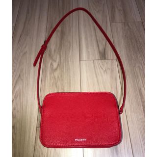 マウジー(moussy)のmoussy ショルダーバック　レッド(ショルダーバッグ)