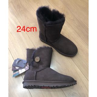 アグ(UGG)のオーストラリアOZWEAR UGGムートンブーツ　 24cm(ブーツ)