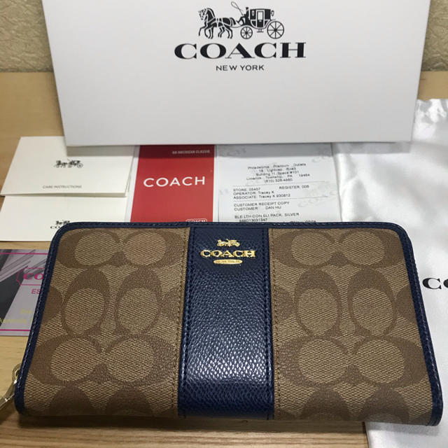 COACH    コーチ　長財布　新品