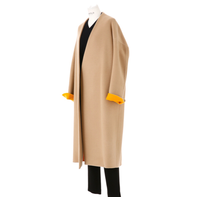 No.148 カシミア ロングコート タグ付き-
