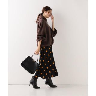 スピックアンドスパン(Spick & Span)のSPICK&SPAN19AW ドットスカート(ロングスカート)