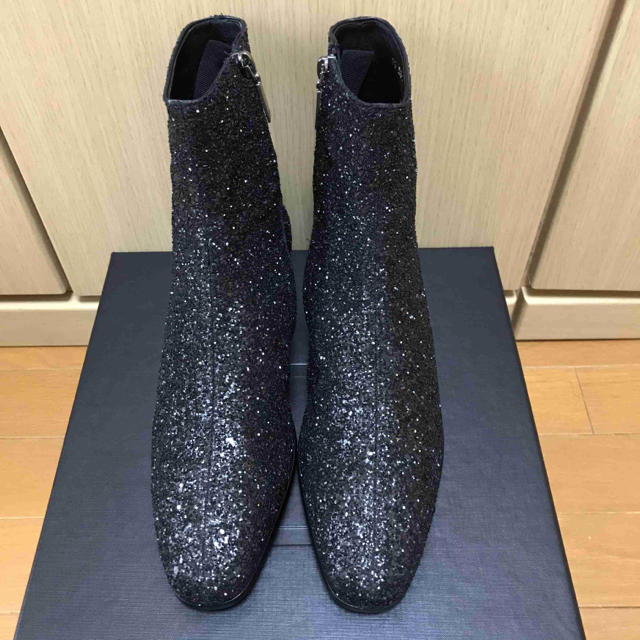 saint laurent グリッターブーツ  19aw 新品 確実正規品