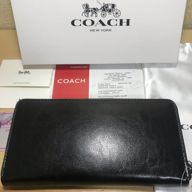 COACH    コーチ　長財布　新品