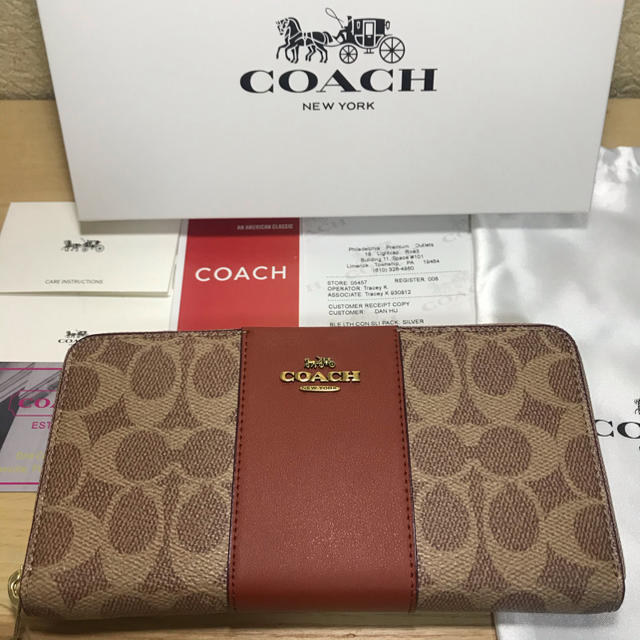 COACH    コーチ　長財布　新品