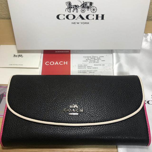 COACH    コーチ　長財布　新品